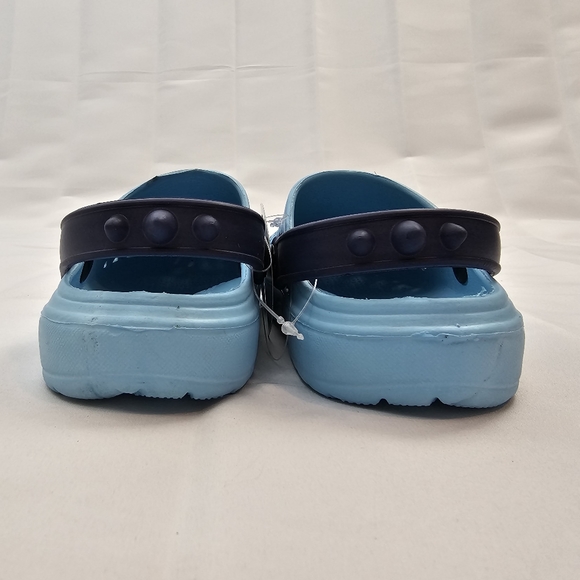 NWT, Toddler Dinosaur Clogs Shoes Light Blue Kid Size 8-11.5 - Picture 7 of 10